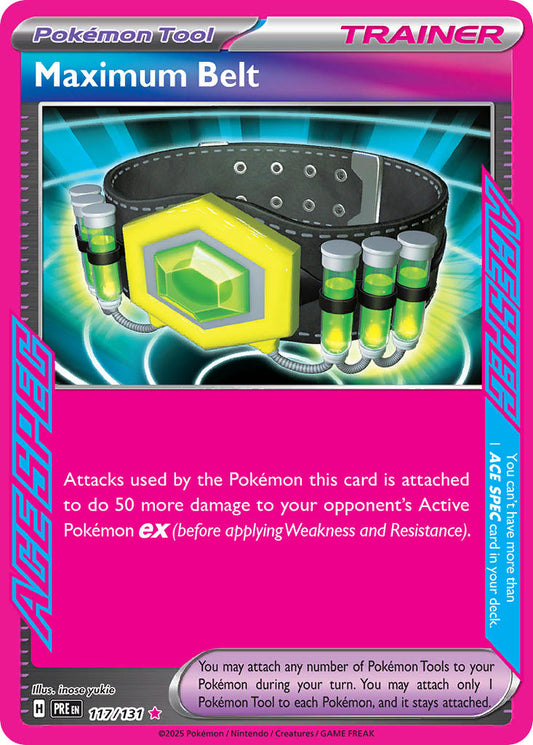 Maximum Belt | Prismatic Evolutions 117/131