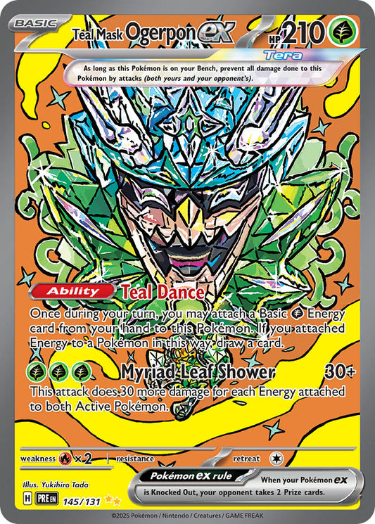 Teal Mask Ogerpon ex | Prismatic Evolutions 145/131