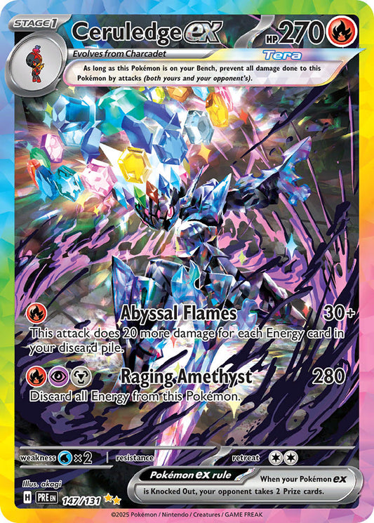 Ceruledge ex | Prismatic Evolutions 147/131