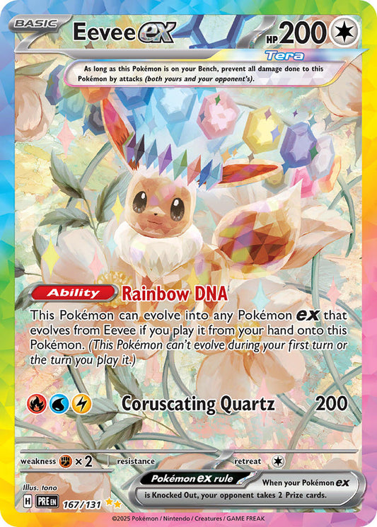 Eevee ex | Prismatic Evolutions 167/131