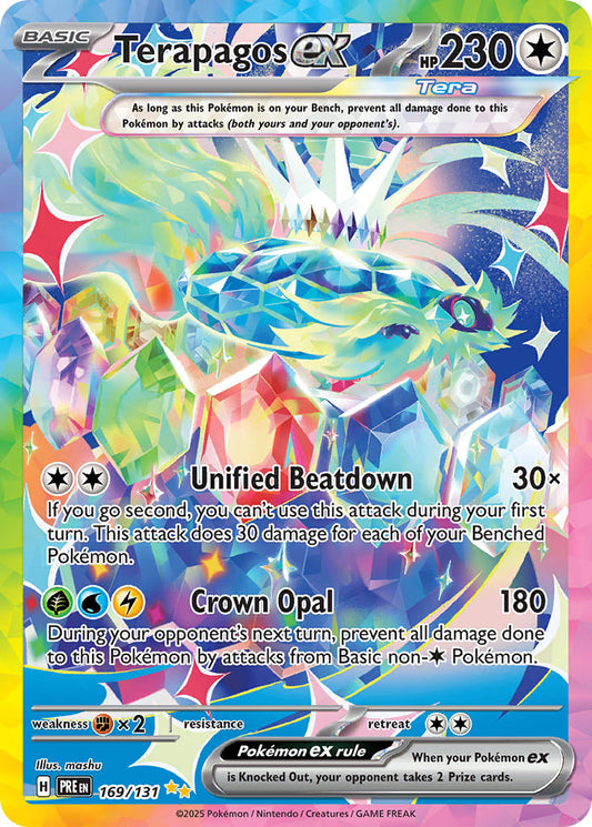 Terapagos ex | Prismatic Evolutions 169/131