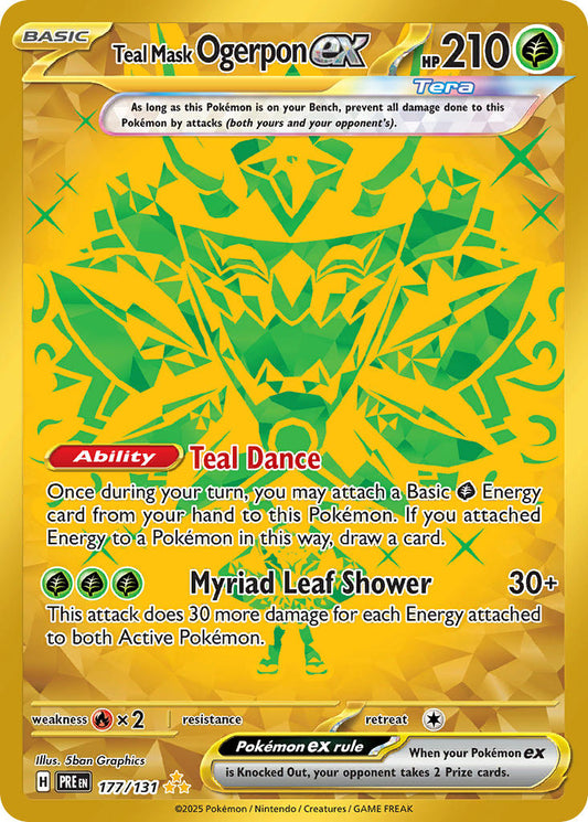 Teal Mask Ogerpon ex | Prismatic Evolutions 177/131