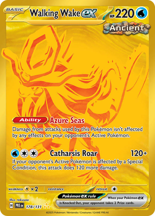 Walking Wake ex | Prismatic Evolutions 178/131