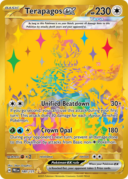 Terapagos ex | Prismatic Evolutions 180/131