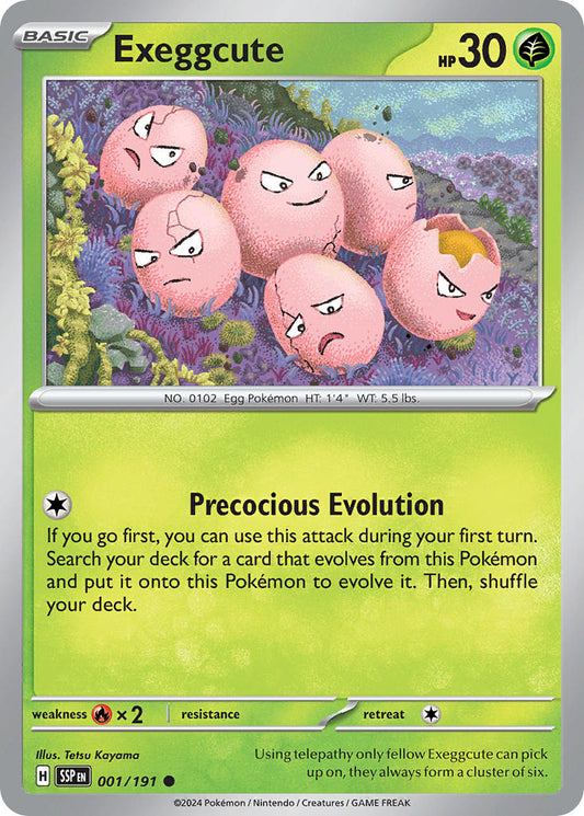 Exeggcute | Surging Sparks 001/191