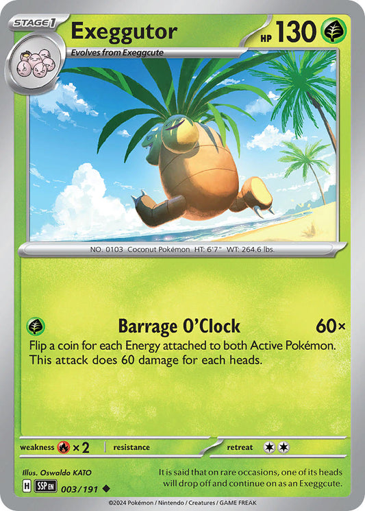 Exeggutor | Surging Sparks 003/191