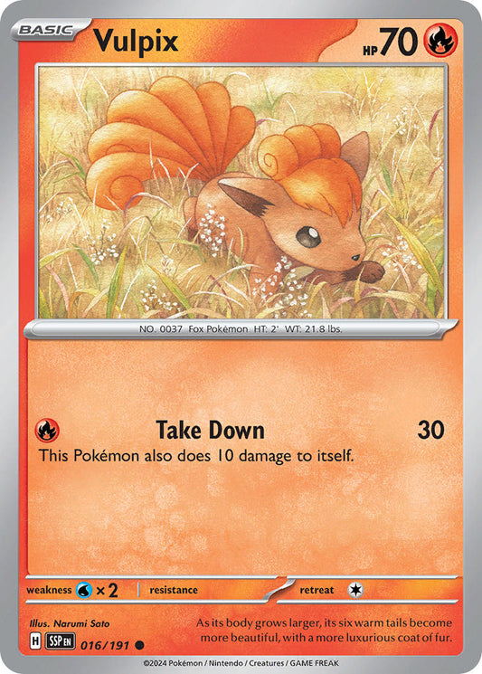 Vulpix | Surging Sparks 016/191