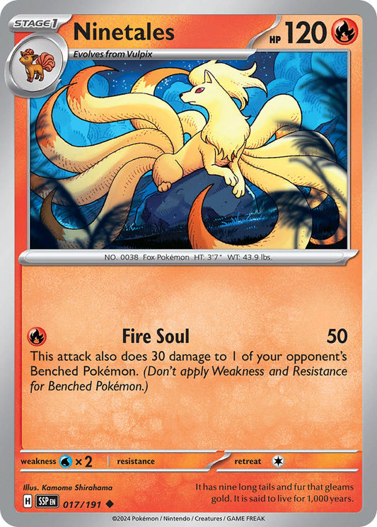 Ninetales | Surging Sparks 017/191