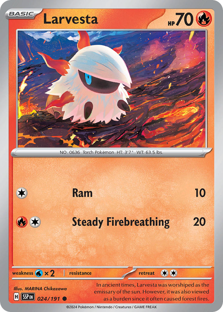 Larvesta | Surging Sparks 024/191