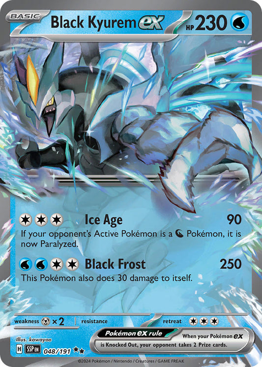 Black Kyurem ex | Surging Sparks 048/191
