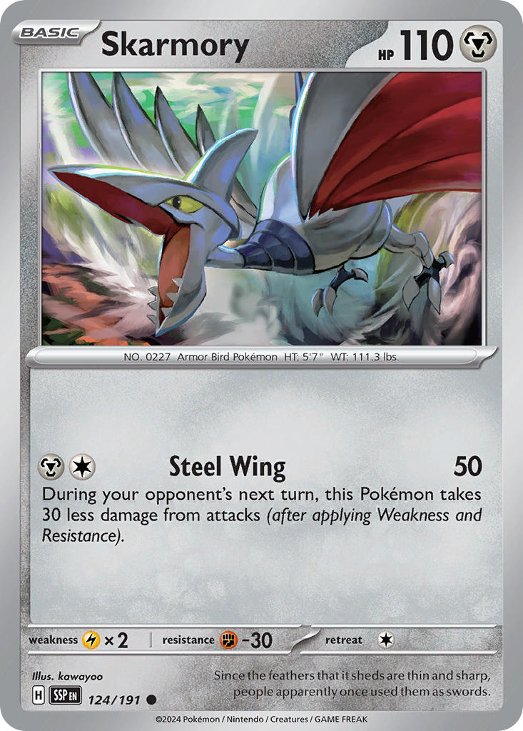 Skarmory | Surging Sparks 124/191
