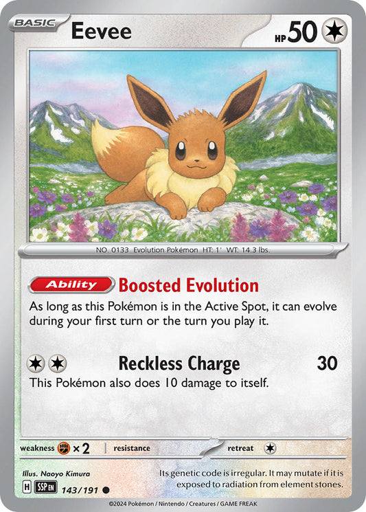 Eevee | Surging Sparks 143/191