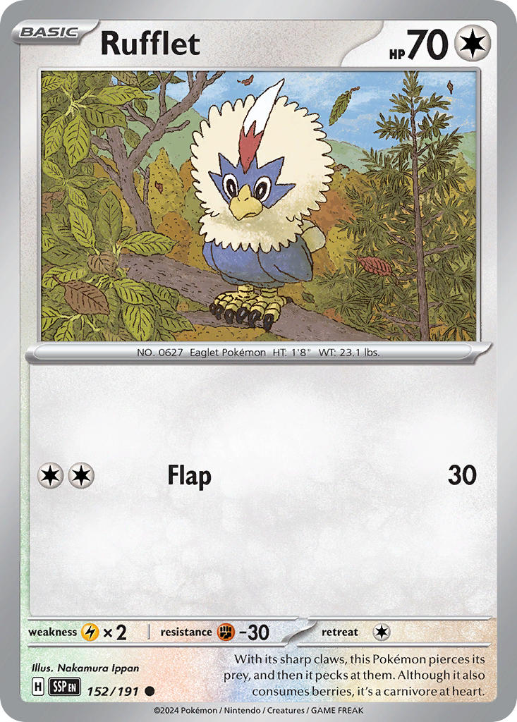 Rufflet | Surging Sparks 152/191