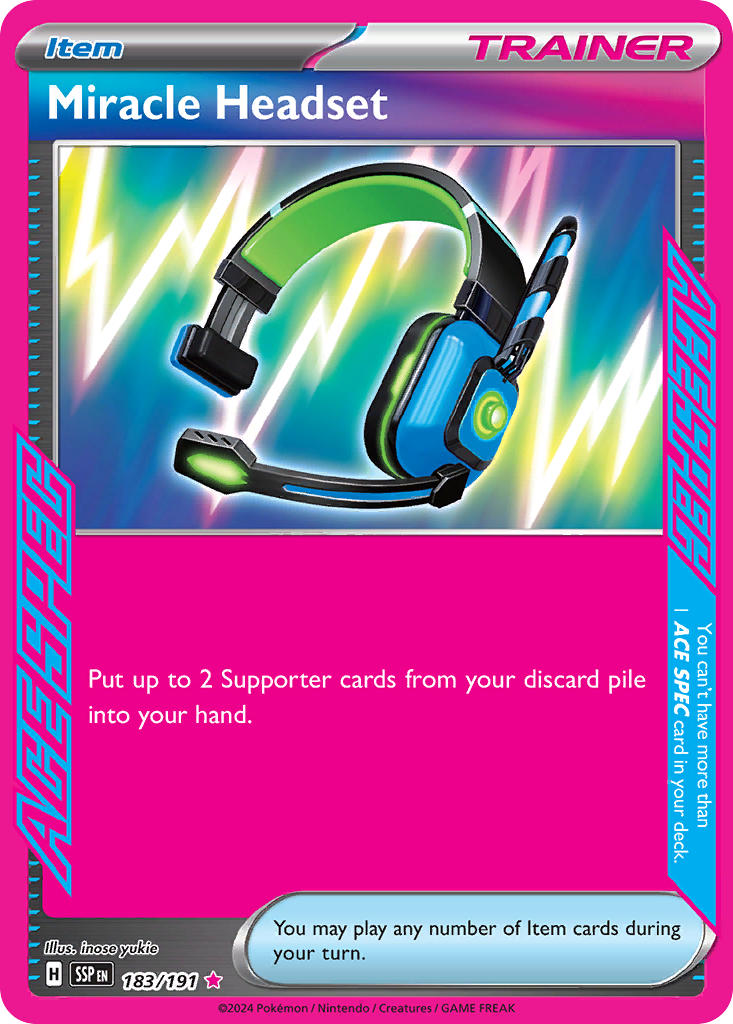 Miracle Headset | Surging Sparks 183/191