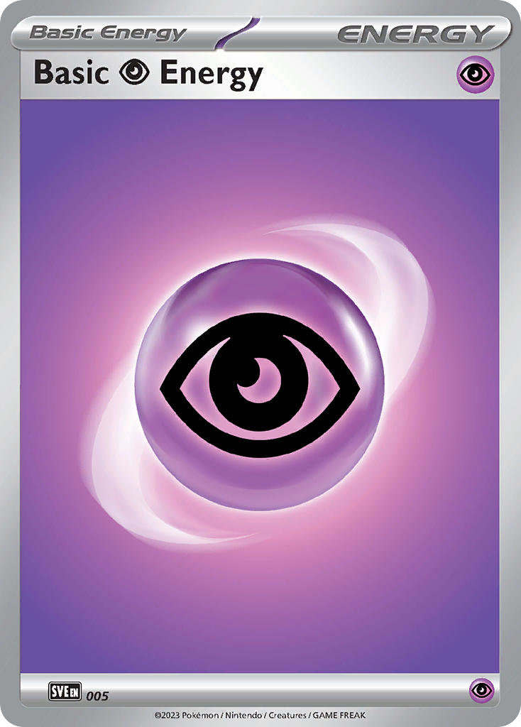 Psychic Energy - Scarlet & Violet | Pokemon Energy 5/8