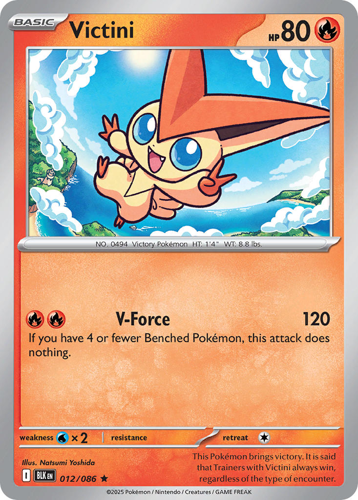 Victini | Black Bolt 12/86