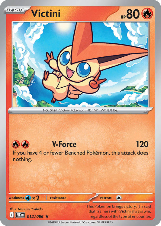 Victini | Black Bolt 12/86