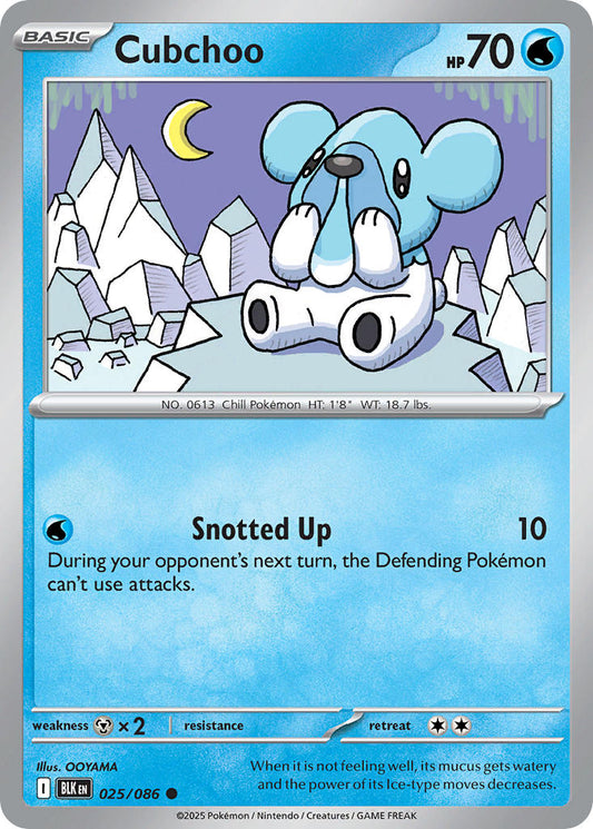 Cubchoo | Black Bolt 25/86