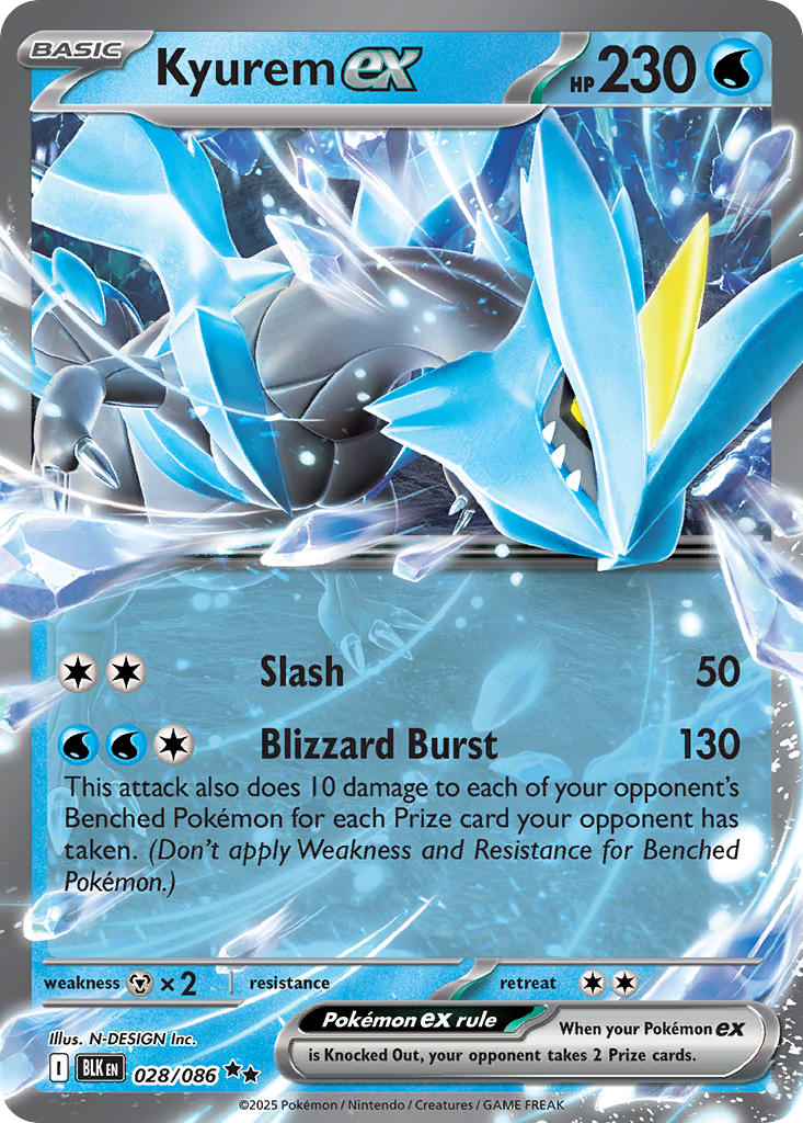 Kyurem ex | Black Bolt 28/86