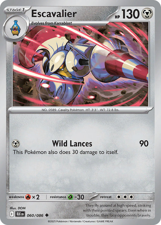 Escavalier | Black Bolt 60/86