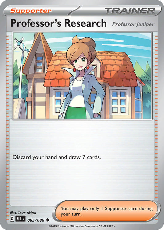 Professor's Research | Black Bolt 85/86