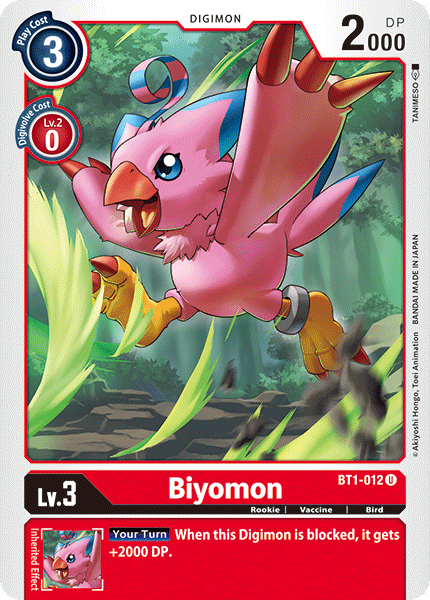 Biyomon BT1-012
