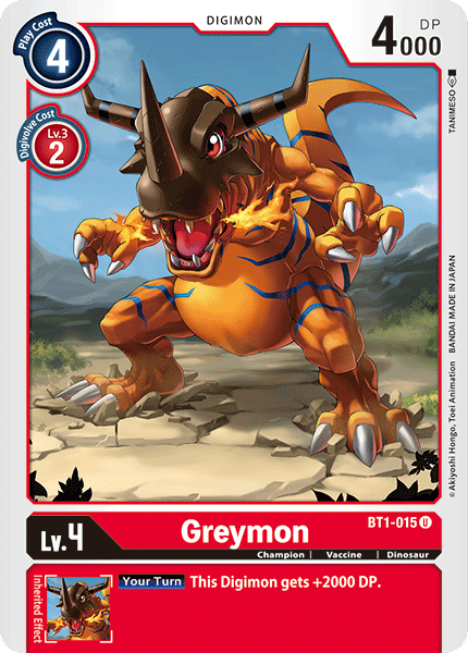 Greymon BT1-015