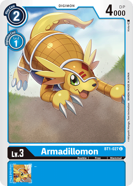 Armadillomon BT1-027