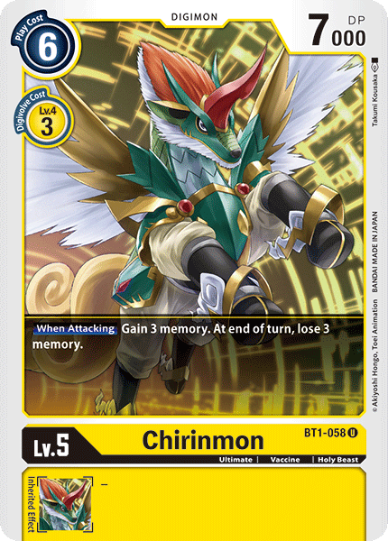 Chirinmon BT1-058