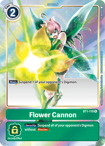 Flower Cannon BT1-110 (Alternate Art)
