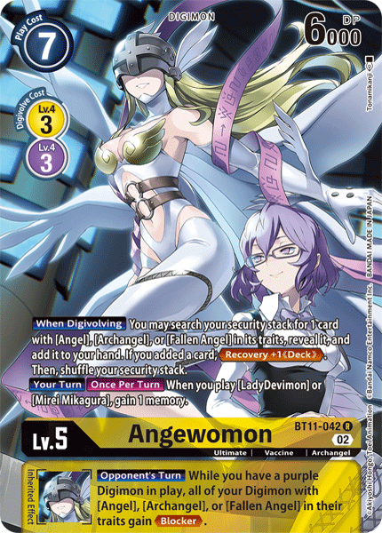 Angewomon BT11-042 (Alternate Art)