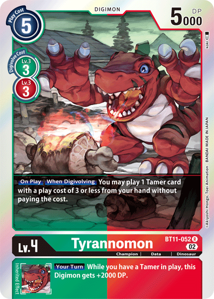 Tyrannomon BT11-052