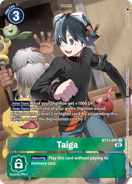 Taiga BT11-091 (Alternate Art)