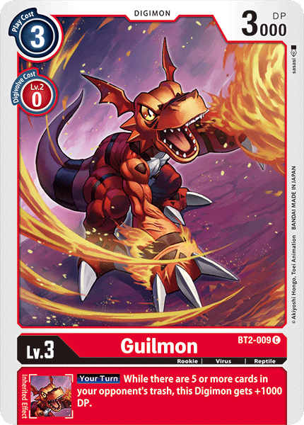 Guilmon BT2-009