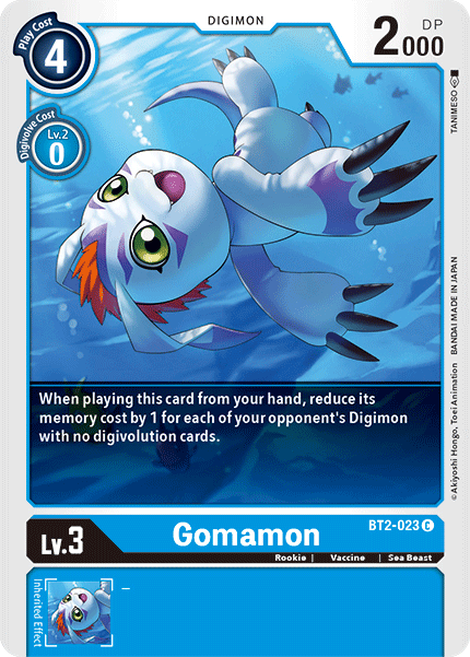 Gomamon BT2-023