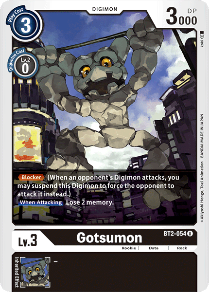 Gotsumon BT2-054