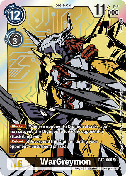 WarGreymon BT2-065 (Alternate Art)
