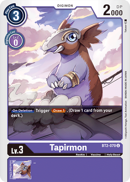 Tapirmon BT2-070