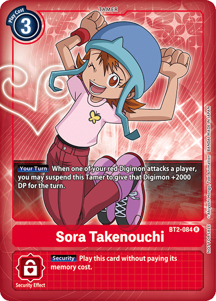Sora Takenouchi BT2-084 (Alternate Art)