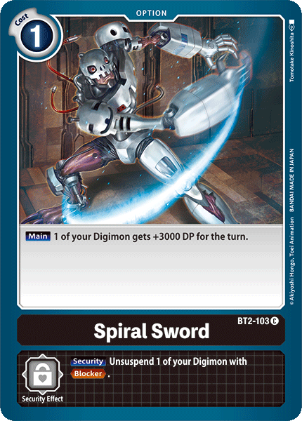 Spiral Sword BT2-103