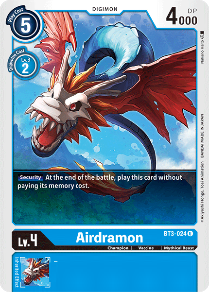 Airdramon BT3-024