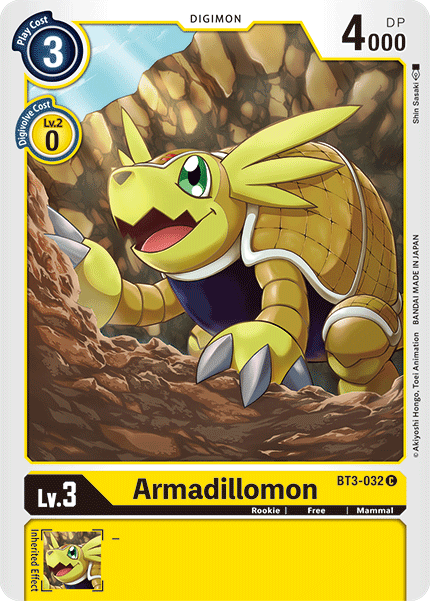 Armadillomon BT3-032