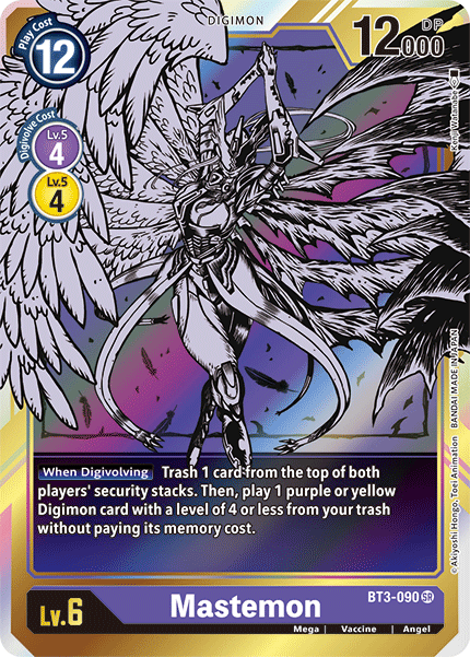 Mastemon BT3-090 (Alternate Art)