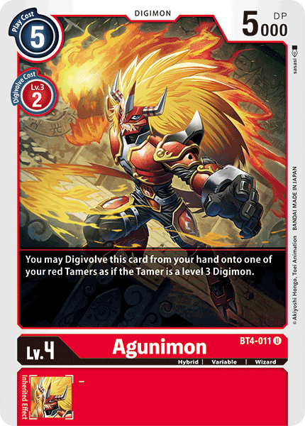 Agunimon BT4-011