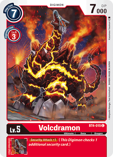 Volcdramon BT4-015