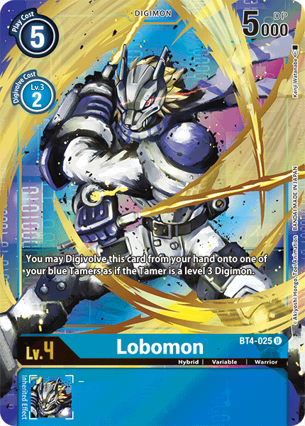 Lobomon BT4-025 (Alternate Art)