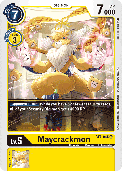 Maycrackmon BT4-045