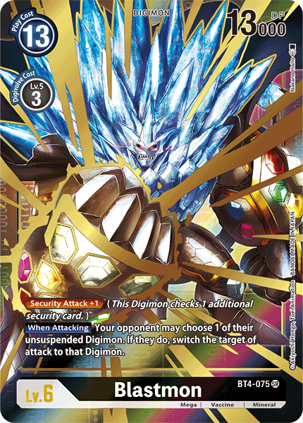 Blastmon BT4-075 (Alternate Art)