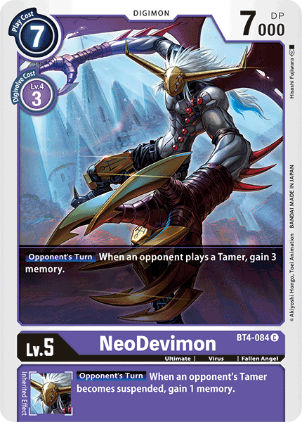NeoDevimon BT4-084