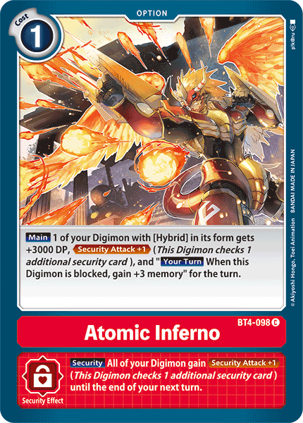 Atomic Inferno BT4-098